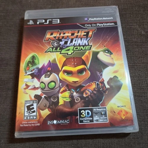 Ratchet & Clank: All 4 One Sony Playstation 3 PS3 New Factory Sealed