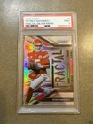 2025 Panini Prizm Fractal Patrick Mahomes II #5 Silver Prizm Holo PSA 9 Pop 1