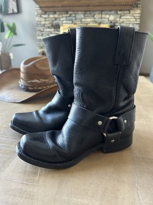 Little Boys Size 1 Cowboy Dan Post Buckle Boot Or motorcycle