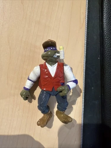 VTG 1994 TMNT Farmer Donatello Figure Only Mutant Ninja Turtles Tractor Driver
