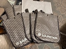 LULULEMON Reusable Shopping Tote - Small w/Snap Closure - Lot of 8