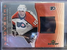 2003-04 Upper Deck MVP Souvenirs John LeClair Philadelphia Flyers #S10