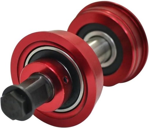YST BMX American Sealed Bearing 127mm Bike Bottom Bracket, Red,YT2893 - Picture 2 of 5