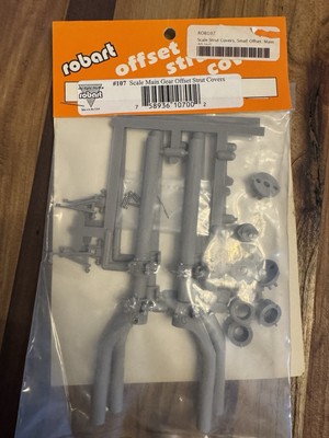 Robert 107 Scale Main Gear Offset Strut Covers 