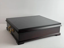 Bombay Company Wooden Tea Chest Box 12-Compartment Storage Organizer – 2002