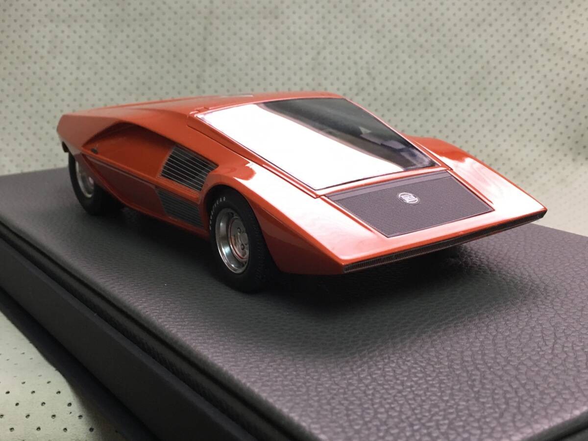 Topmarques 1/18 Lancia Stratos Zero Concept 1970 Orange Mmint Sold