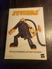 STIKFAS Alpha Male Firefighter Action Figure Kit Hasbro 2002