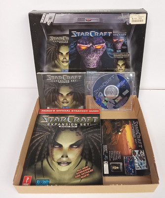 StarCraft: Battle Chest (PC, 1999) in Box - INCOMPLETE, READ DESC!