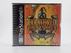 Sony Playstation 1 PS1 Oddworld Abes Exoddus CIB Cleaned & Tested