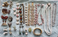 Vintage Estate Modern Costume Jewelry Lots Mix *All Wear*