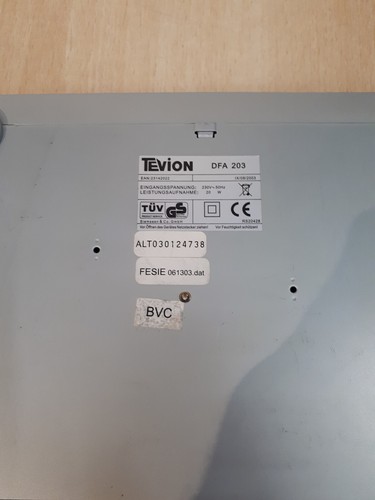 Tevion SAT Receiver DFA 203 mit DISEqC Schalter - Bild 4 von 4