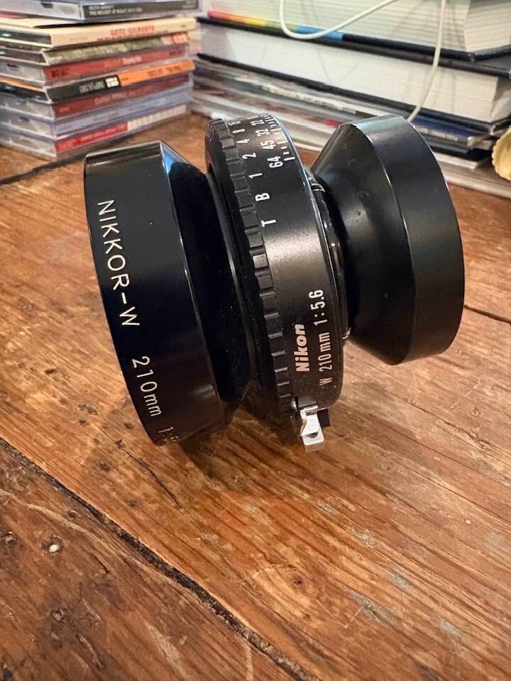 Nikon Nikkor - W 210mm f5.6 large format lens | eBay