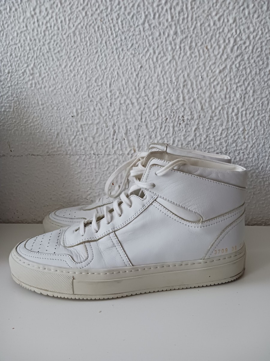 COMMON PROJECTS ホワイトスニーカー bball Common Projects BBall Low In Leather White – Frans Boone Store