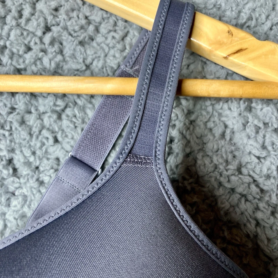 Sutiã Bali One liso U 42D roxo ultra leve strass acolchoado push up 3443 - Imagem 4 de 4