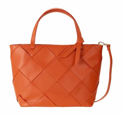 CINQUE Claudia Handbag Handtasche Henkeltasche Tasche Orange