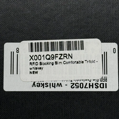 Buxton Lot of 2 Black Mens Trifold Leather Wallet & Slim Front Pocket ID - Picture 4 of 10