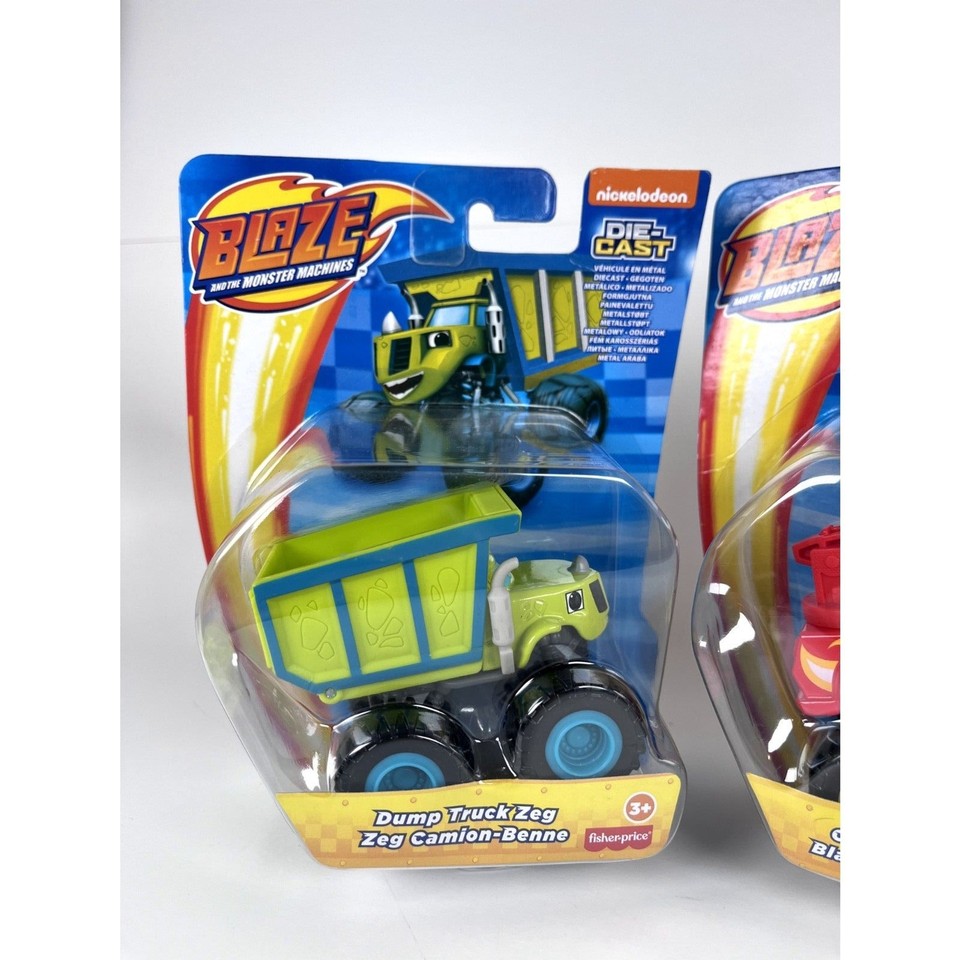 Blaze and the Monster Machines Crane Truck Blaze Dump Truck Zeg