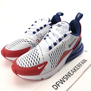 nike air 270 red white and blue