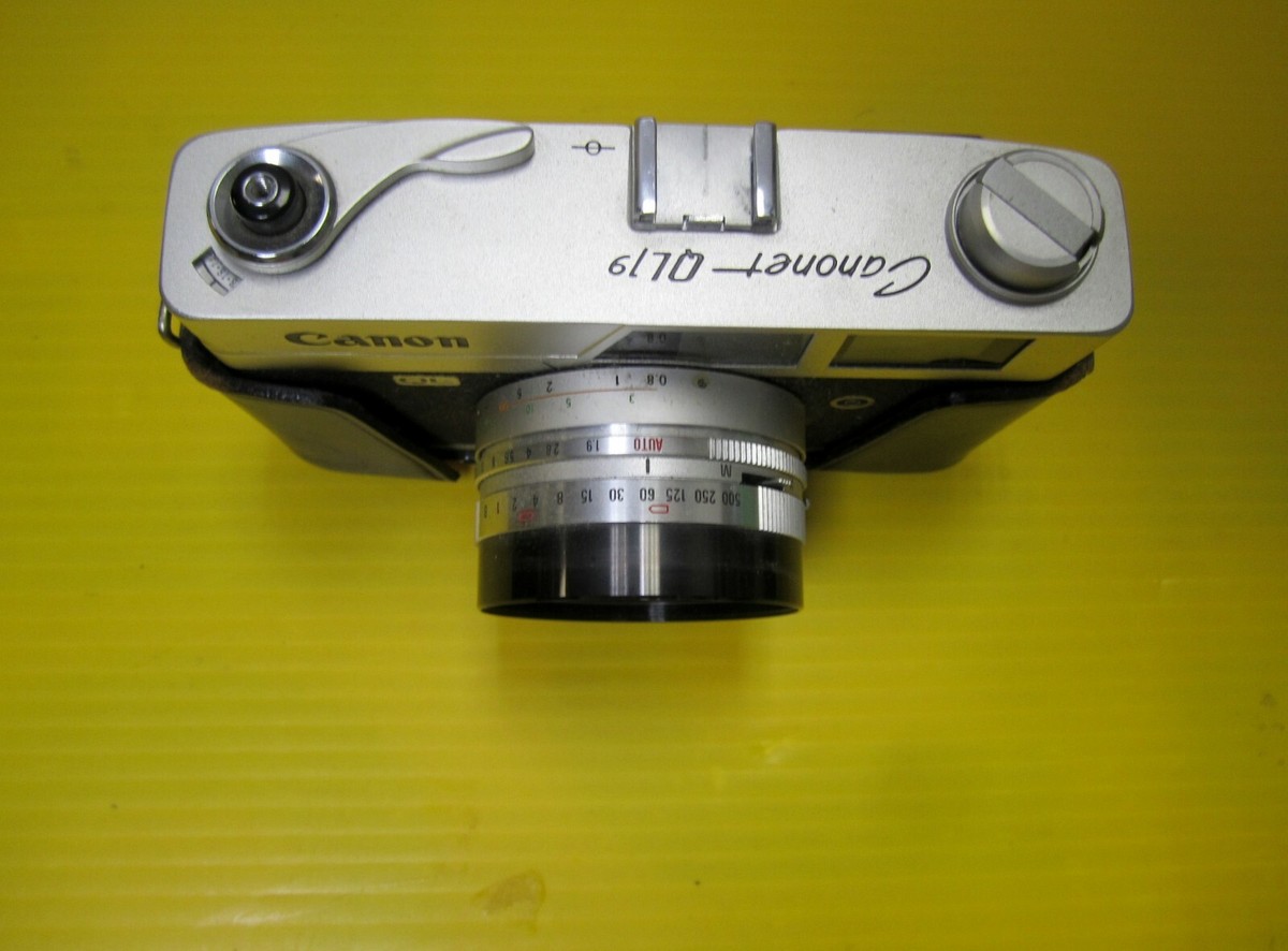 Vintage Canon Canonet QL 19 Rangefinder 35mm Film Camera SE