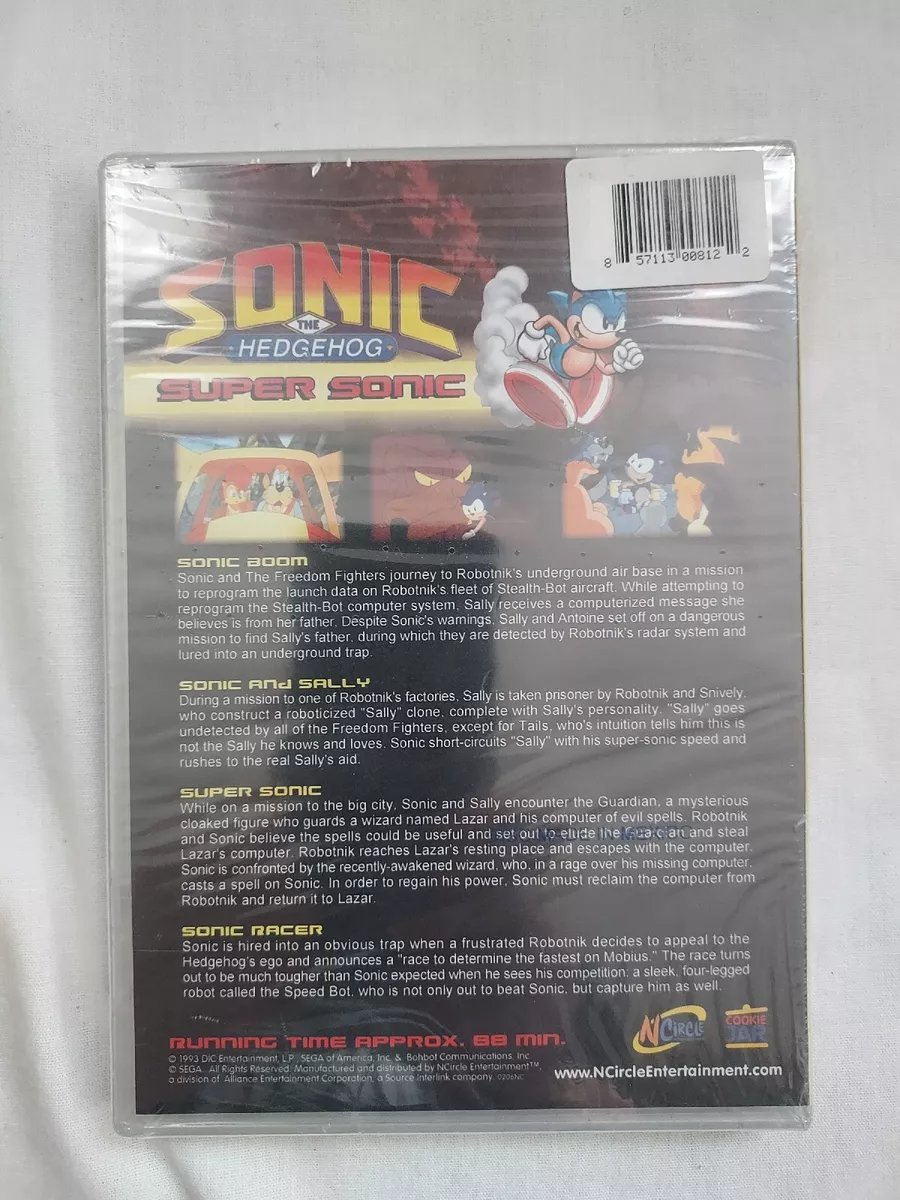 Sonic the Hedgehog - Super Sonic DVD 1993 by Sega & DIC Entertainment