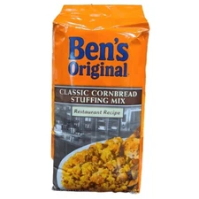 Ben's Original Classic Cornbread Stuffing Mix, Restaurant Recipe, 3.5 LB Bag