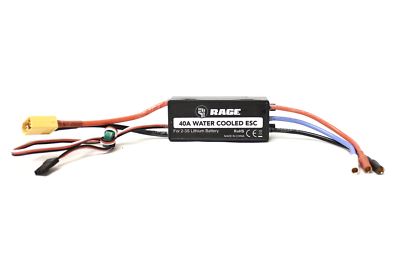 Rage R/C - Water-Cooled 40A Brushless ESC SC700BL Super Cat