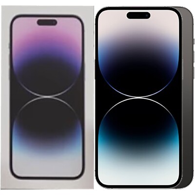 Apple iPhone 14 Pro Max 5G schwarz 256GB+6GB SIM+eSIM werkseitig entsperrt Simlockfrei NEU