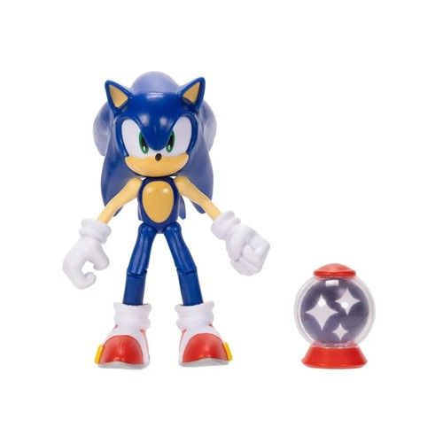 Sonic The Hedgehog - Figurine articulée 10,2cm - Figures Sonic - Imagen 3 de 3