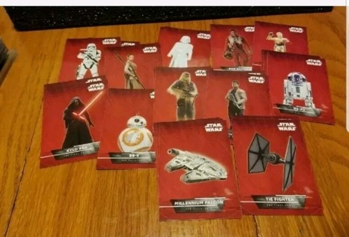 **RIESIG**2015 TOPPS STARWARS THE FORCE AWAKENS gemischtes Kartenpaket. 511 Karten - Bild 10 von 10
