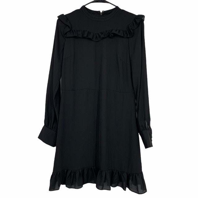 windsor black long dress