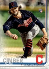 2019 Topps #550 Adam Cimber RC Cleveland Indians