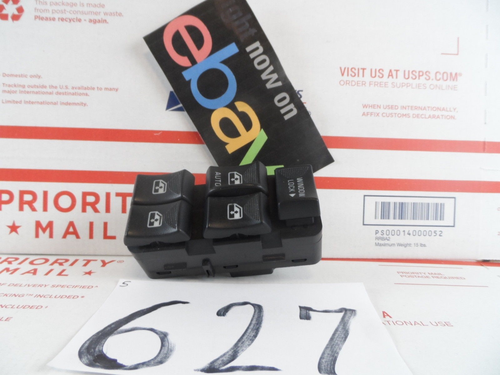 92 93 94 95 Cadillac Seville Master Window Switch Control Power DRIVER #1003S