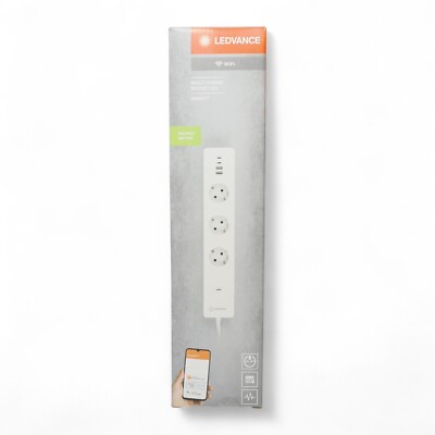 LEDVANCE Smart Plug WIFI mehrfach 3er dreifach Steckdosenleiste USB-C USB & APP