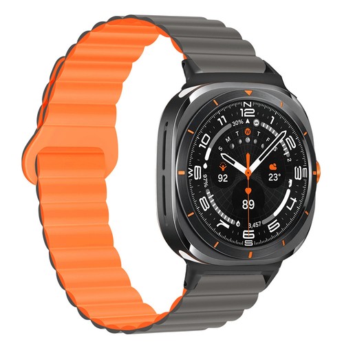 Silicone Band For Samsung Galaxy Watch Ultra 47mm Magnetic Loop Wristbands Strap - 第 34/57 張圖片