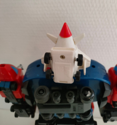 Robot Vintage Halley Défenseur De La Comète - Années 80 - À Compléter - Plastique