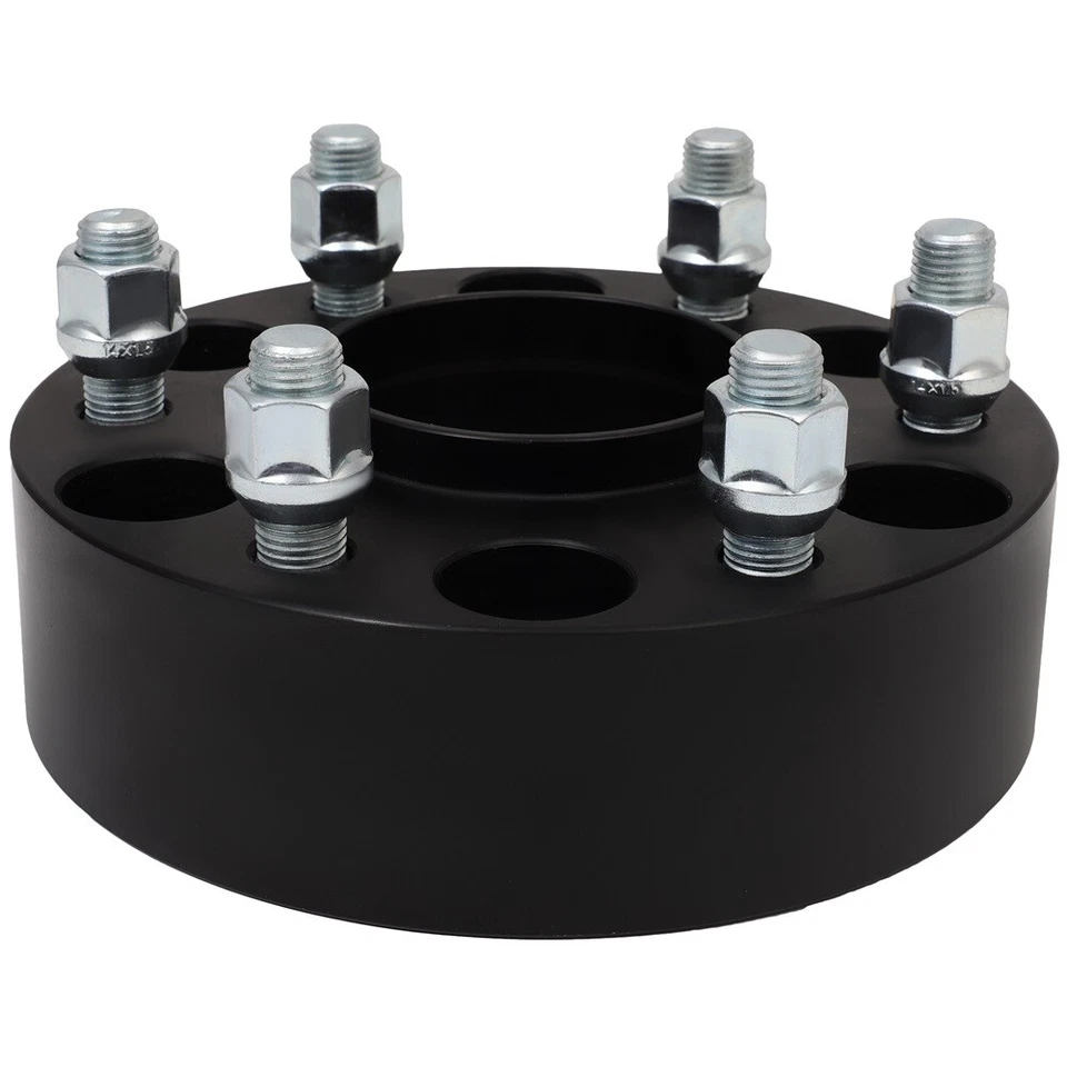 2 Wheel Spacers 2" 51mm 6x5.5 Hubcentric For 1992-1998 Chevrolet K1500 Suburban Foto 2 de 4