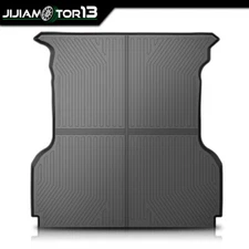 Black TPE Truck Bed Floor Mat Cargo Liner Fit For 2004-14 Ford F150 5.5 Ft 66"
