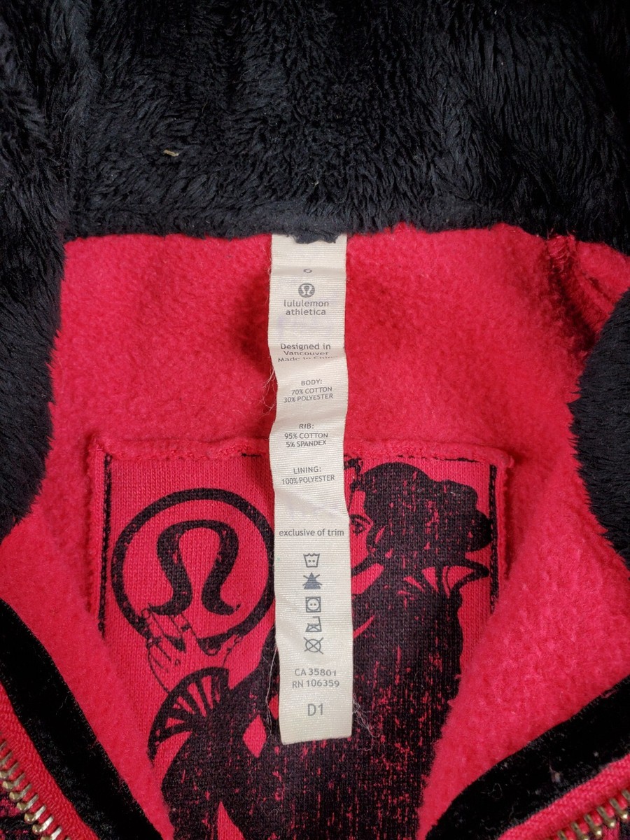 ユウ Lululemon Scuba Hoodie Special Edition Snowflake Full Zip Jacket