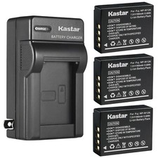 Wall Charger  3 battery for Fujifilm X-A7 X-A10 X-E1 X-E2 X-E2S X-E3 X-E4 X-H1