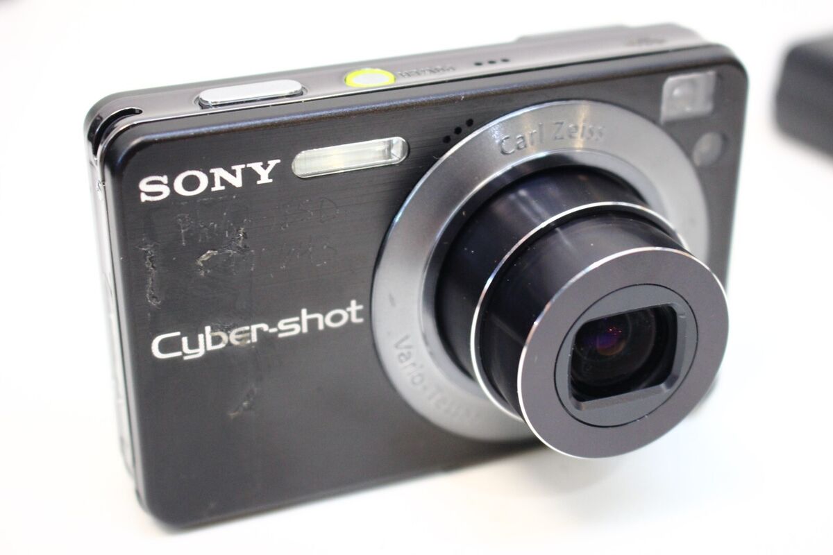 【動作良好】SONY Cyber-shot DSC-W120 ブラック Sony Cyber-shot DSC-W120 Digital Camera (Black) DSCW120B B&H