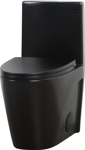 1.6/1.1 GPF Dual-Flush Toilet, Elongated Comfort Height, Soft-Close Seat, Matte - Picture 17 of 22