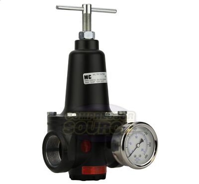 1.5'' 1-1/2'' Inline Compressed Air Compressor Line High Flow Regulator Valve