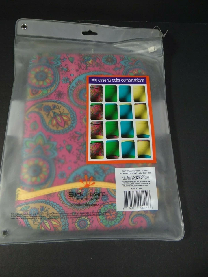 Slick Lizard SL8 Tablet 2 Reversible Neoprene Sleeve Case Ipad Air Samsung 9.7" - Image 4 of 4