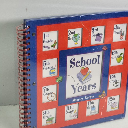 Seasons School Years Photo Memory Keeper 12x12 Scrapbook Album Spiral Bound K-12 - Picture 2 of 5