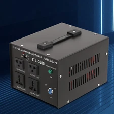 Heavy Duty 3000W Voltage 220V-110V 110V-220V Step Up/ Down Transformer Converter