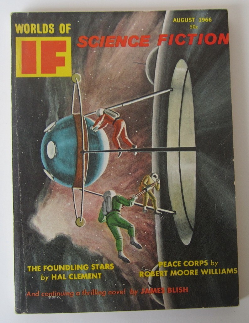 WORLDS OF IF SCIENCE FICTION 1966 The Hour Before Earthrise WORLDS OF IF SCIENCE FICTION 1966 The Hour Before Earthrise