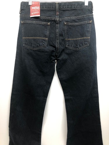 NWT Arizona Boys Original Bootcut Super Dark Jeans 14 Husky - Picture 5 of 12