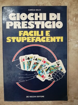 SALVI - EINFACHE UND SUPERFACTIVE PRESTIGE SPIELE - DE VECCHI - JAHR: 1977 (BG)