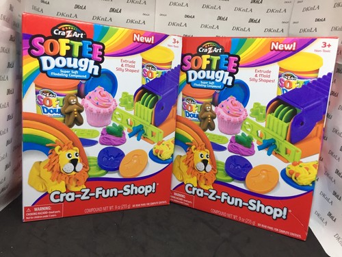 Cra-Z-Art Softee Dough "Cra-Z-Fun-Shop" Super Soft Modeling Compound - Unopened