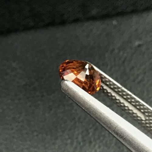 1,5 ct natürlicher facettierter Spessartit Granat Ovalschliff Afrika - Bild 4 von 5